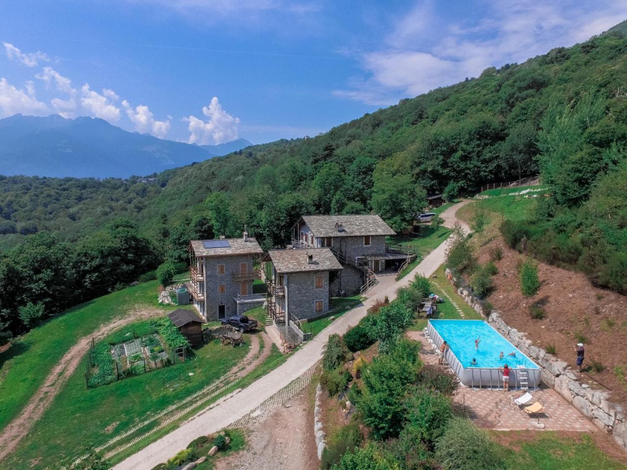 Agriturismo La Pedruscia Civo Ngoại thất bức ảnh